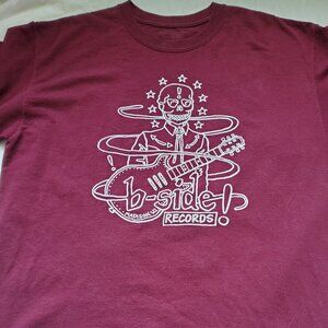 b-side records tee-Madison Wi-sz L